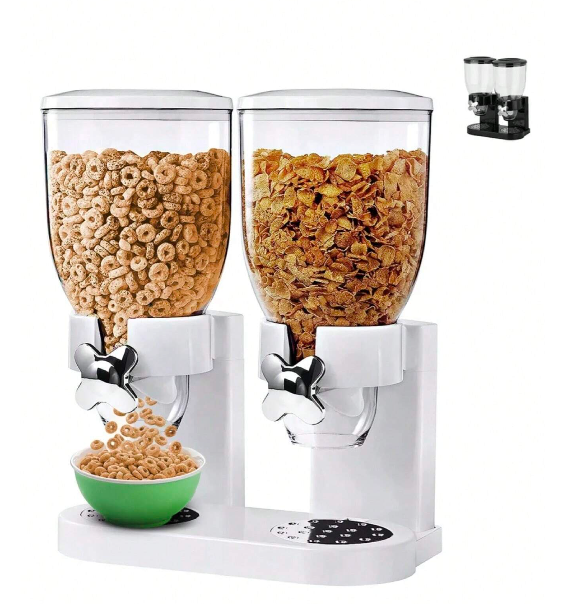 Dispensador De Cereal Despachador Doble